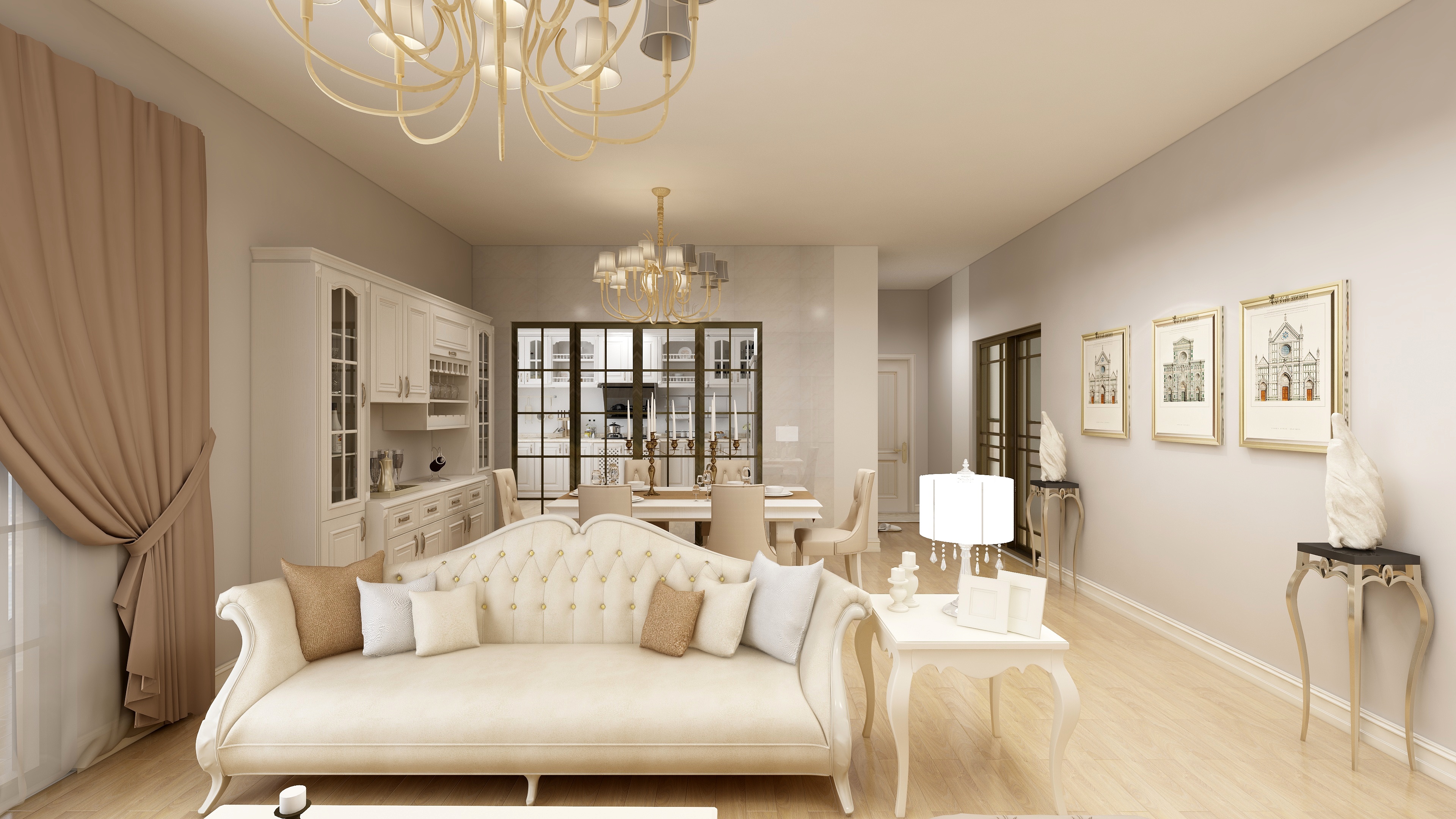 健辉a-简欧_全屋定制-装修设计方案