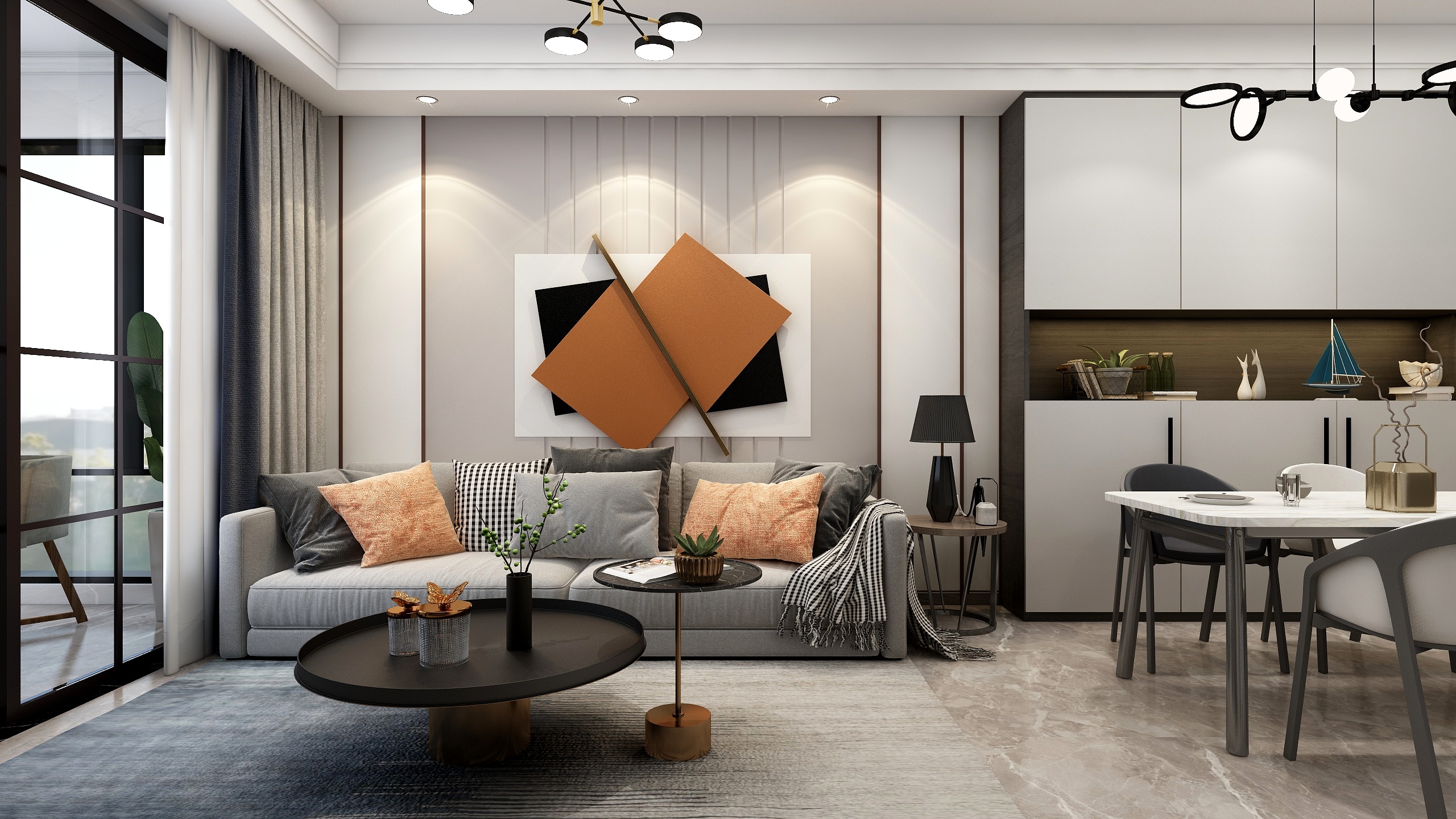 Design~王-溪岸澜庭-装修设计方案