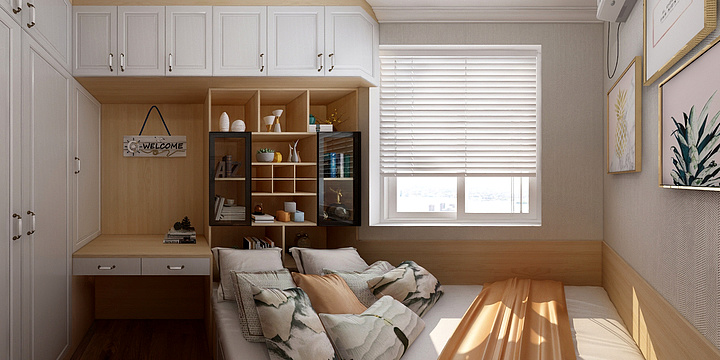 CHF_STO陆-简欧三居室-装修设计方案