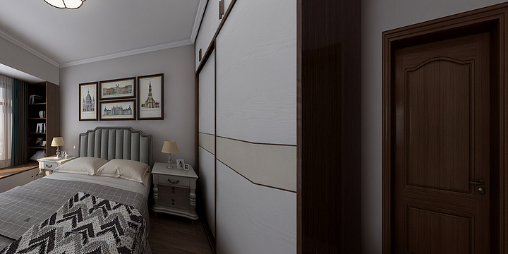 设计师张廷友-金科112栋1-201美式风格王健142平方-副本-装修设计方案