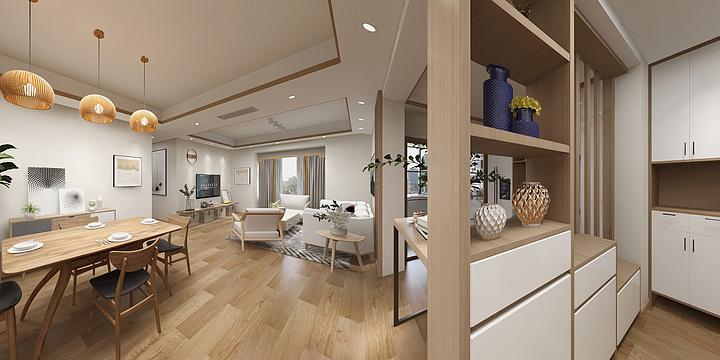 TangPing-美立方-日式-装修设计方案