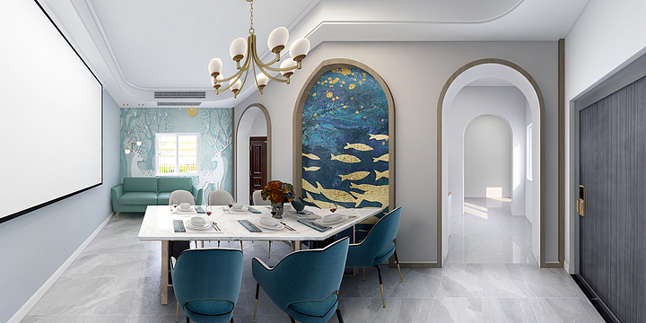 酷家乐-红叶-县委大院-0805-装修设计方案