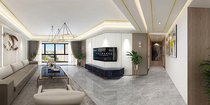 清亦-8.3现代轻奢-装修设计方案