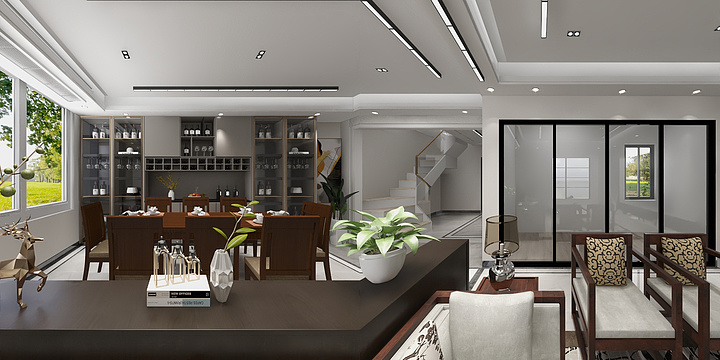 四川华彩州装饰-香山25-2-501-装修设计方案