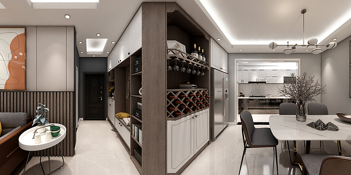 萨米特瓷砖设计刘倩-德嘉花园5-2-1503-装修设计方案