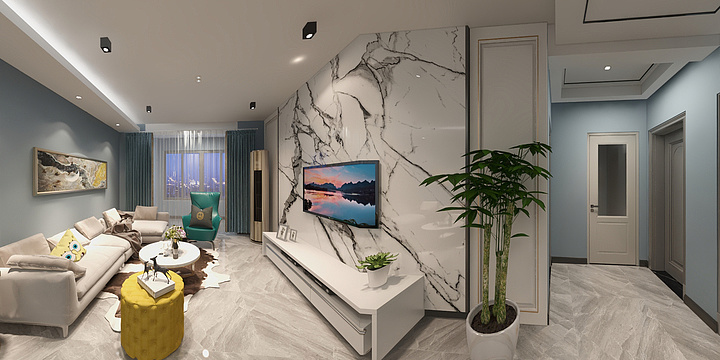 大成DESIGNER-公园大境现代简约-装修设计方案