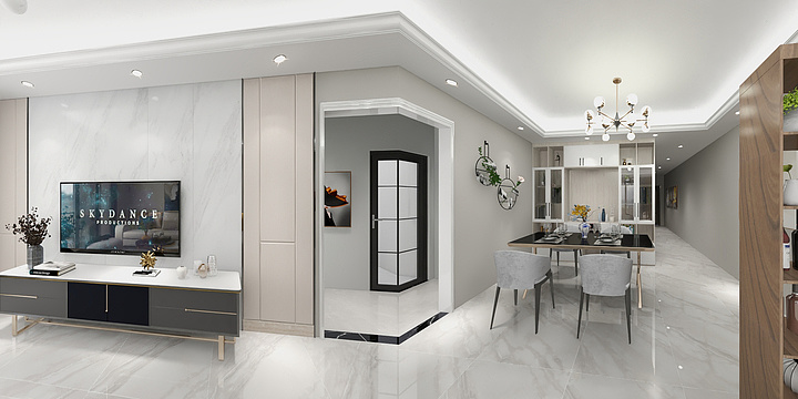 咏-YONG-银河装饰～丽景湾-装修设计方案