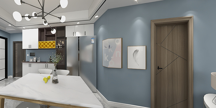 墨染青瓷-五岭社区-装修设计方案