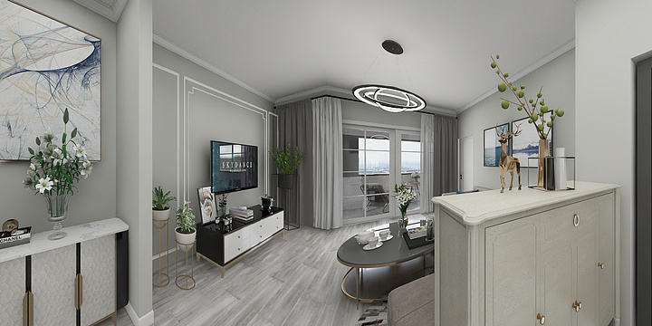 G蒋治杉-保利合景珑湾16-2-801出租-装修设计方案