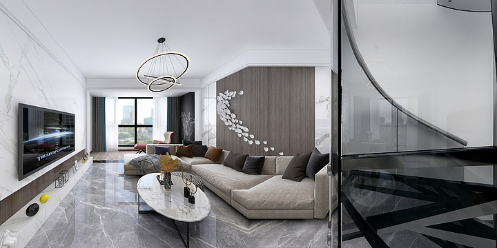 羊悦-恒瑞花园3-1单元顶楼-装修设计方案