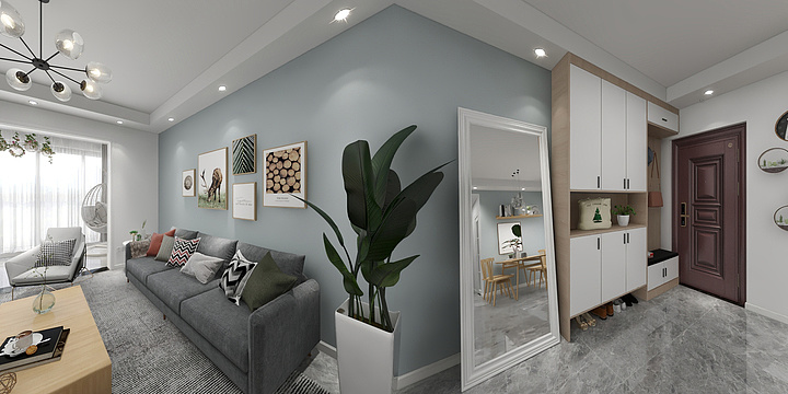 Yukin丶M-新都学府苑2-2-902-装修设计方案