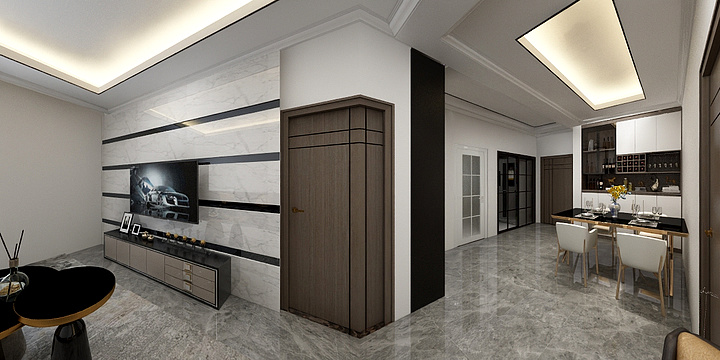 莆田拾光装饰有限公司-泗水雅居10#3102室-装修设计方案