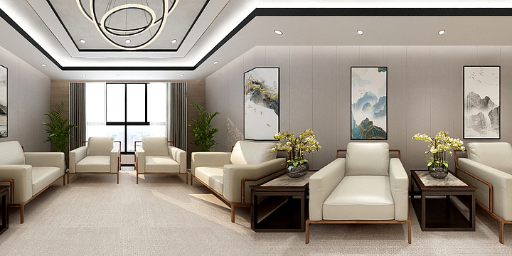杭杭出状元.-融通贵宾接待室-副本-副本-装修设计方案