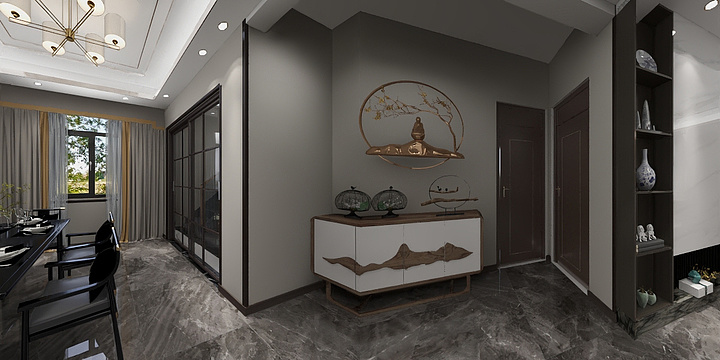 Echoed-TX-巨野苏南南自建别墅-装修设计方案