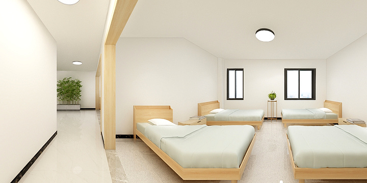 陈彦成kWCh-老年活动中心2楼-装修设计方案