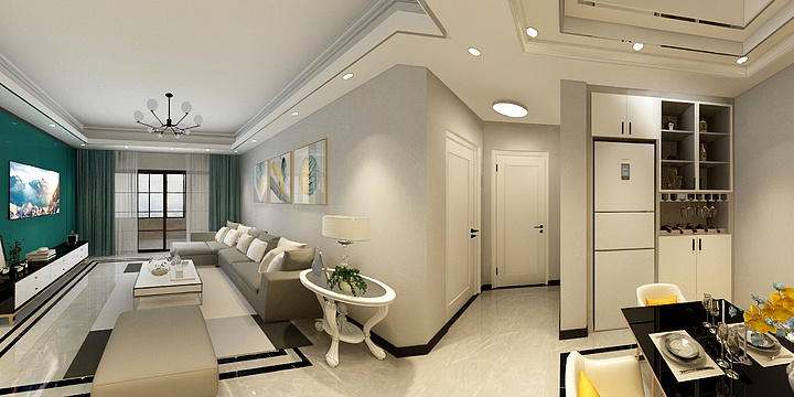 设计师开开-御湖公馆30号2401-装修设计方案