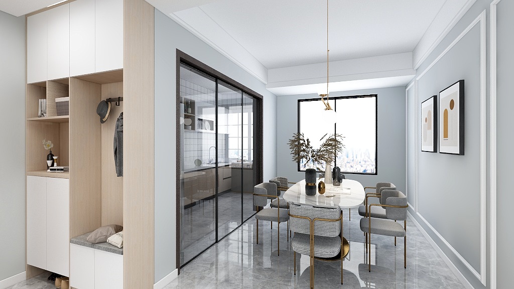 设计师庞晓燕-楠香雅苑9#1001施工图-副本-副本-装修设计方案