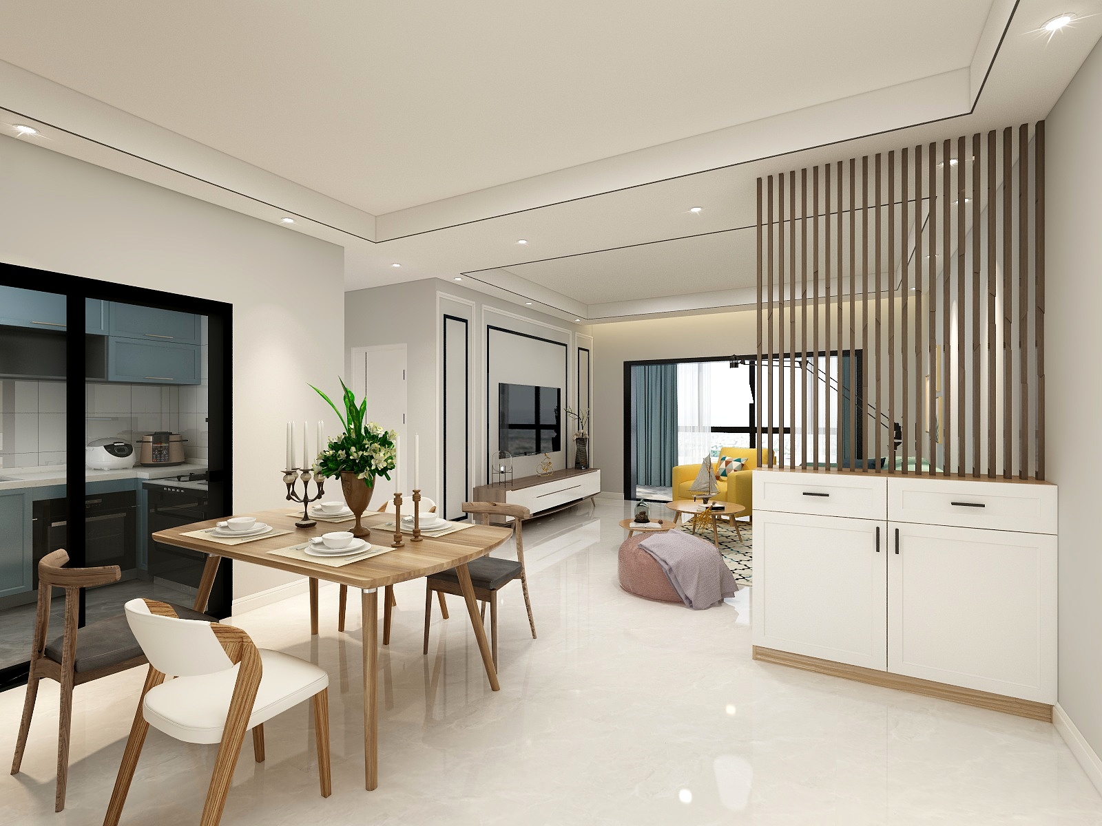 -整装设计-绣江茗城4房两厅-装修设计方案