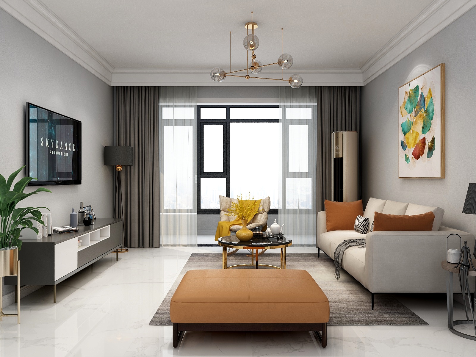 A六六他爹-一号院16-1-203-装修设计方案