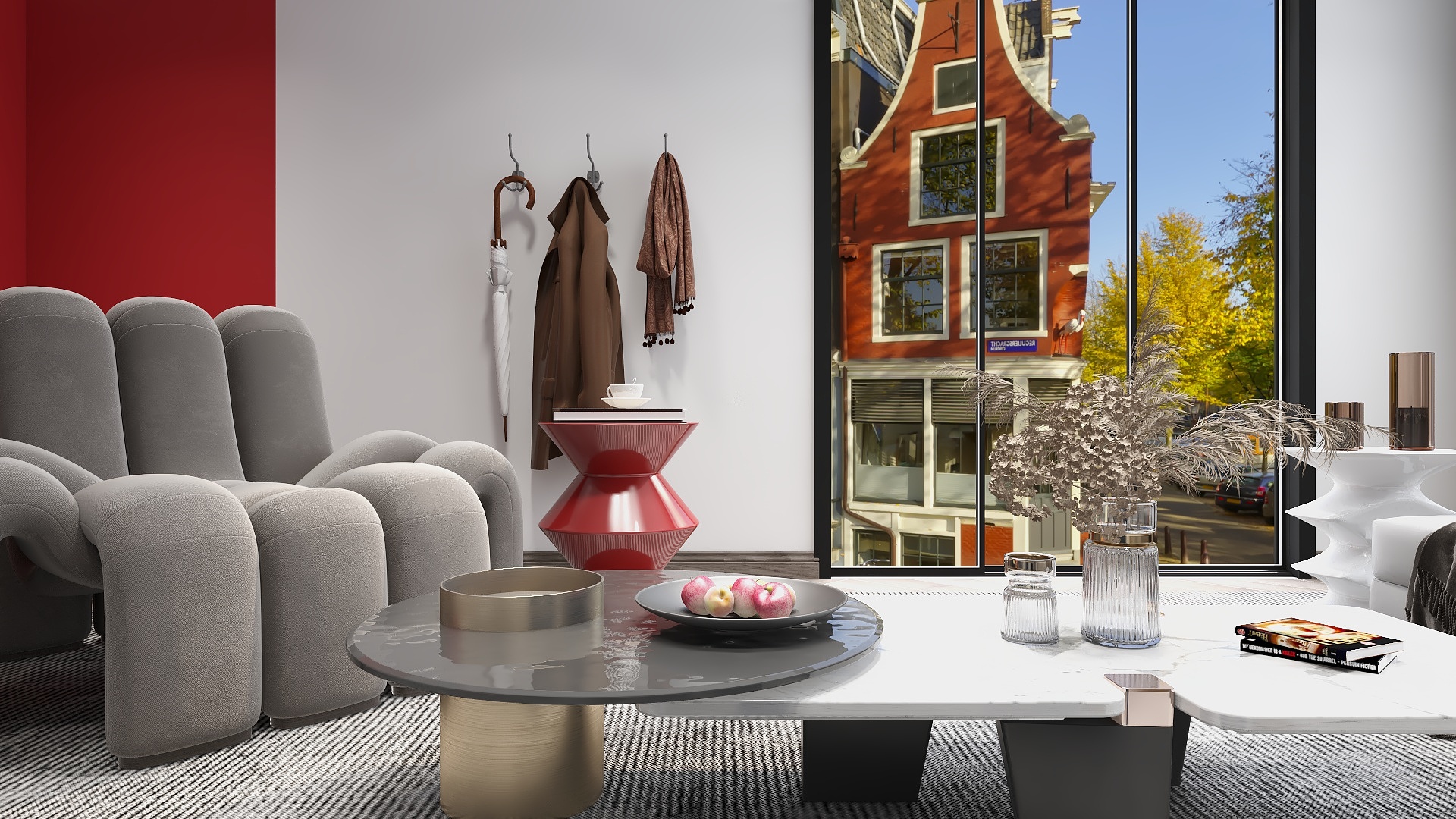 寺季空间设计-22方现代客厅装修效果图