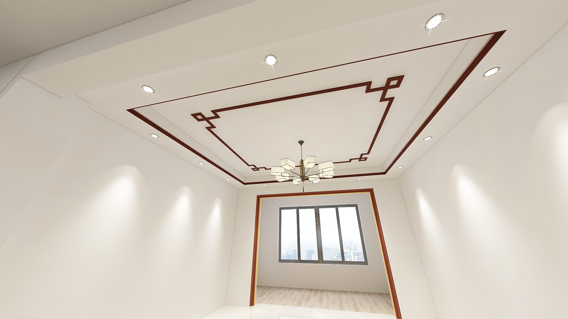 云顶装饰空间设计-郑宇学府新城170平-装修设计方案