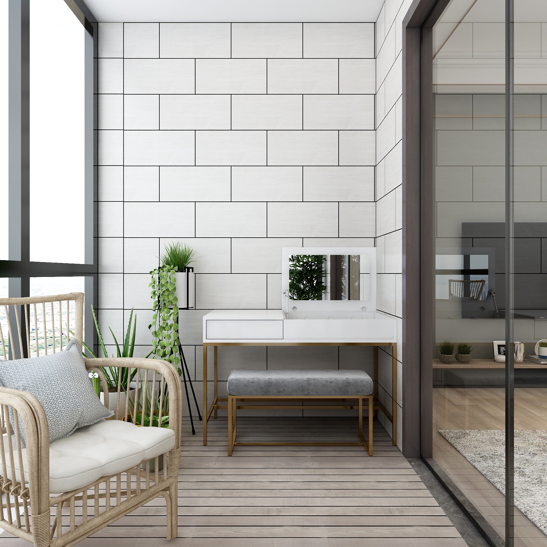 湛智华-现代轻奢别墅358平3层装修效果图