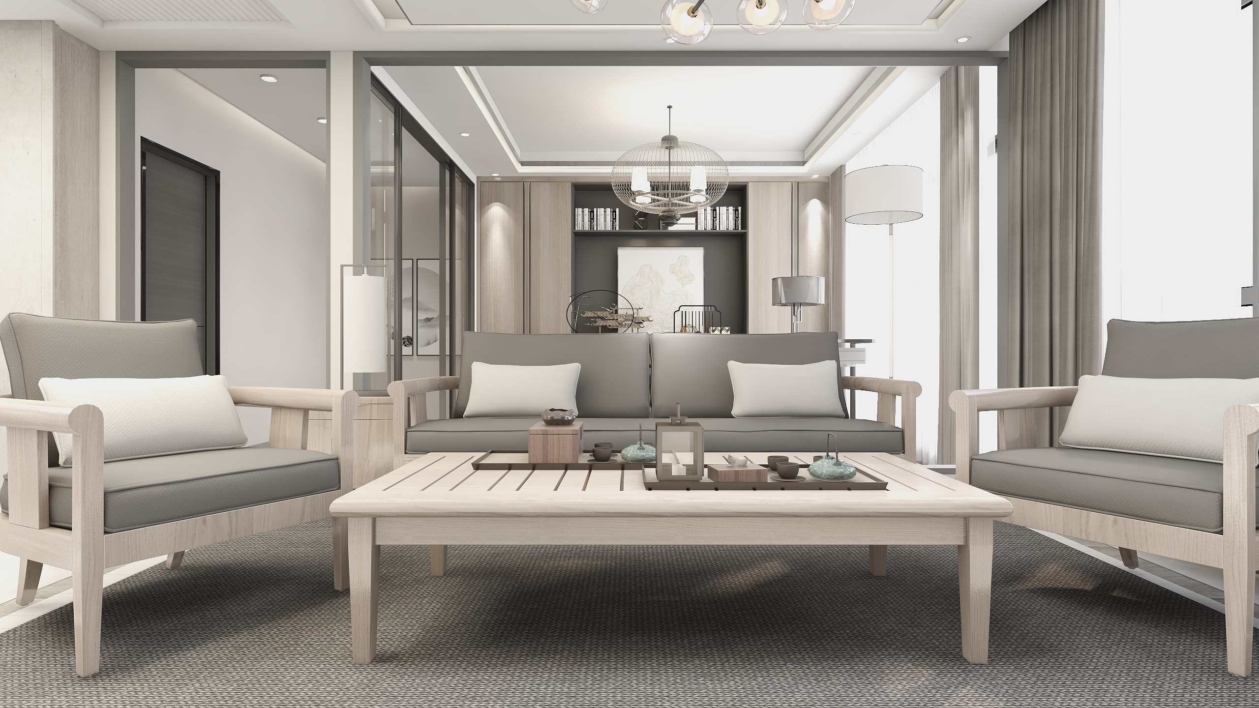 设计师JUNMC-JUMNE-ZHONG中式美-装修设计方案