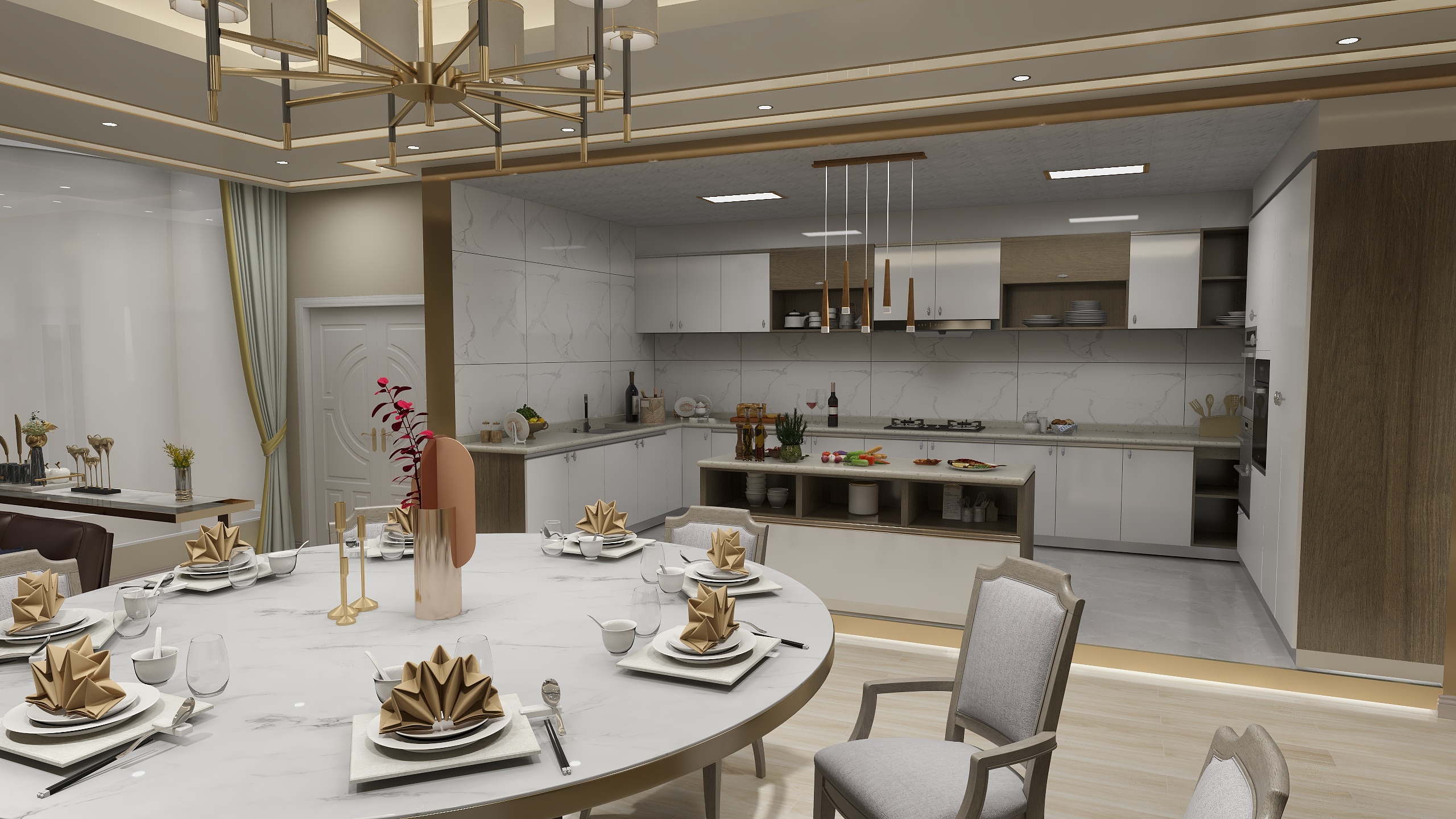 塰濤設計-7楼医院会所(酷家乐)-装修设计方案