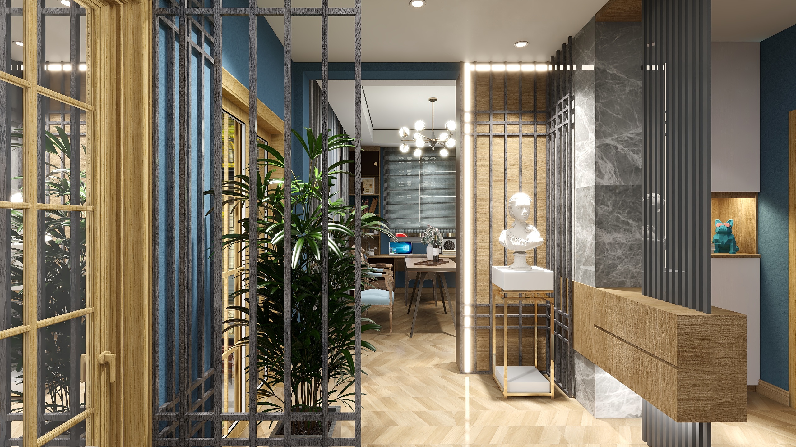 青羽设计-阿金的自由-装修设计方案