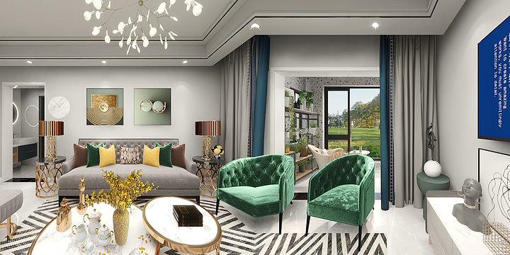 安澜居陈小峰-安澜居装饰-北欧复式-装修设计方案