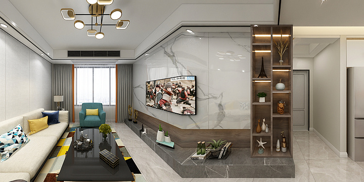 凌飞飞oy-冠城93㎡-装修设计方案