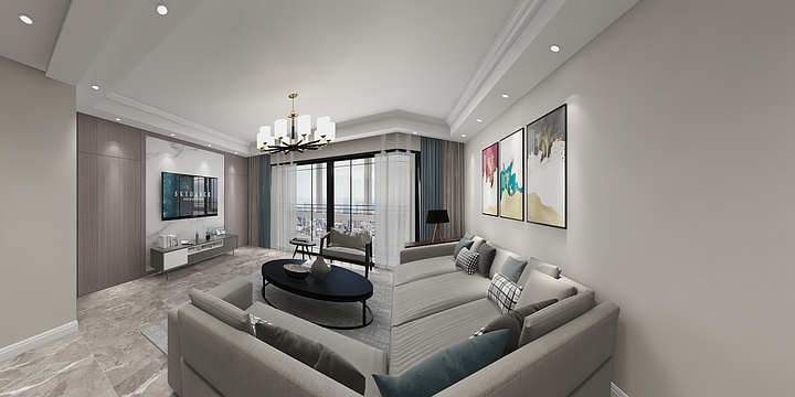 全屋一站式整装-华兰城2-2-1602-装修设计方案