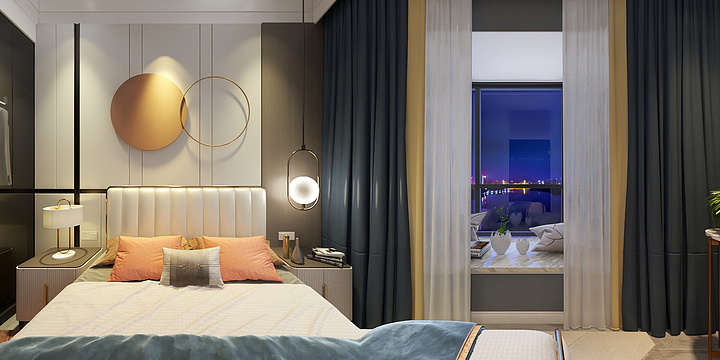 恒毅装饰设计-恒大半岛-装修设计方案