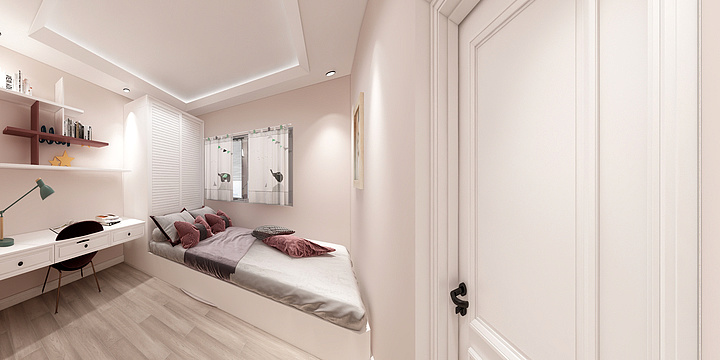 嵊州市云上建筑装饰工程有限公司-融信创世纪现代风格-装修设计方案