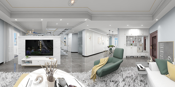 Hwinter-liwu.desgin-尚含绿城-装修设计方案