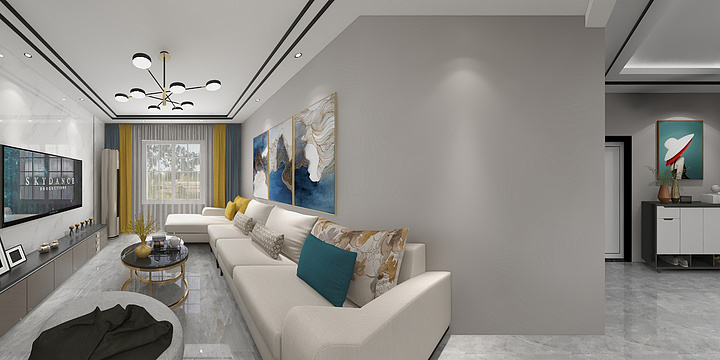 卓渊丨设计-龙城112-装修设计方案