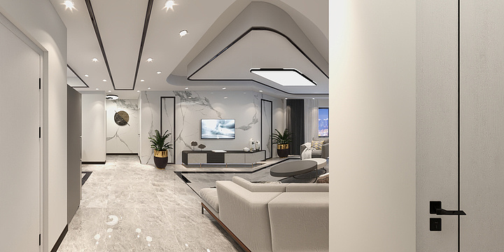 故辞Laity-极简.奢-装修设计方案