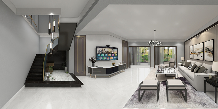 许俊华设计师-金寿园中式-装修设计方案