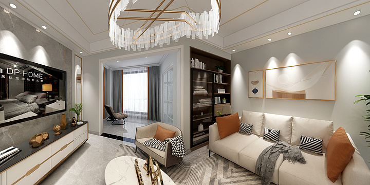 刘姿梵Echo-海赋长兴二期18-1-1501-装修设计方案