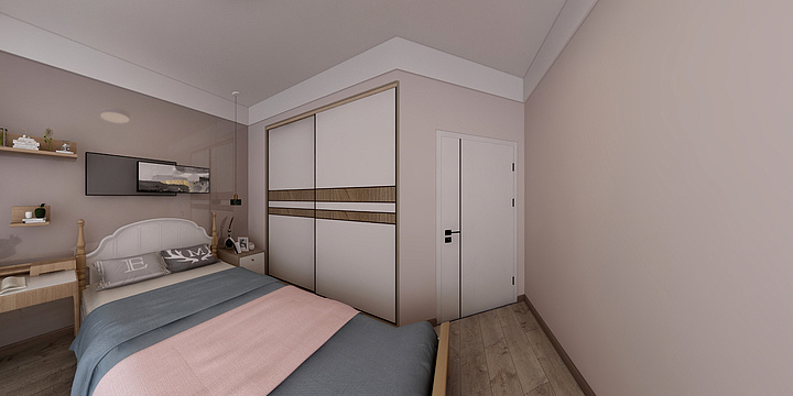 曹斌装饰设计-铂金汉宫汪总效果图-副本-装修设计方案