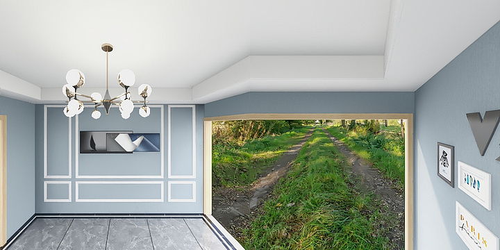 瑞昕装饰工程-未命名户型图-装修设计方案