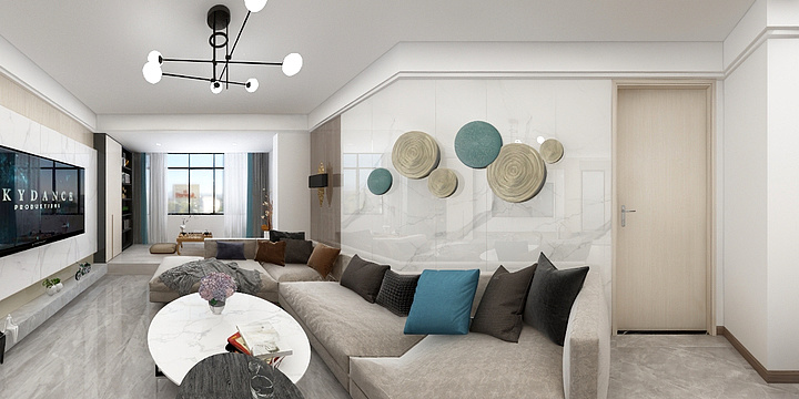 羊悦-绿洲花园11-1702-装修设计方案