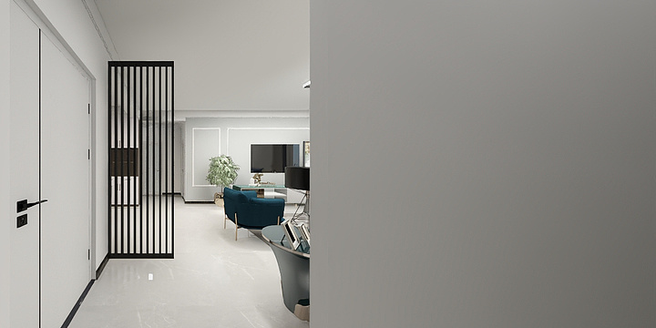 设计师裴裴-现代风格-尚品颐景-装修设计方案