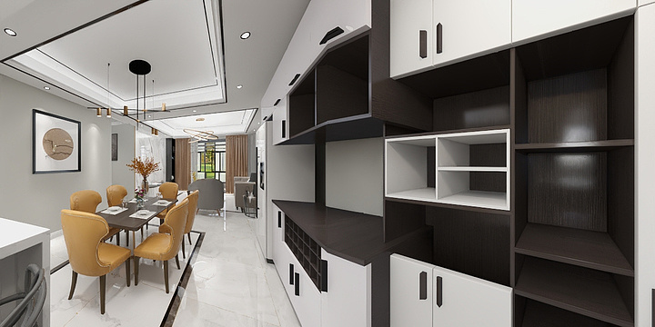 一路狂奔zvGV-枝江罗超铂锐府雅居-装修设计方案