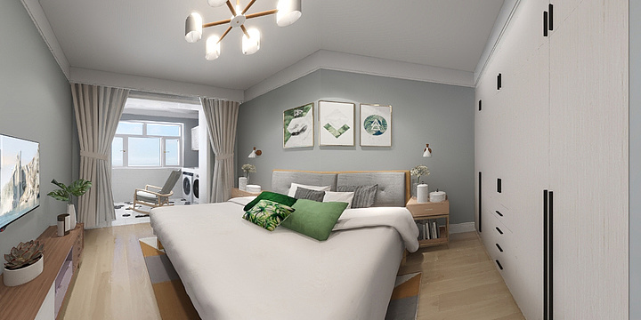 CAvinDesign-公园南苑904-装修设计方案