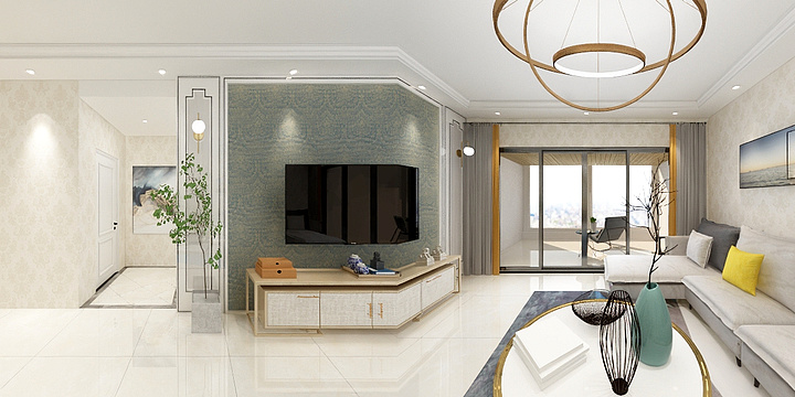 土豆打成泥-保利玫瑰郡-装修设计方案