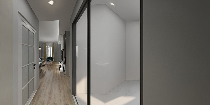 郑州04eybI-天空之城A区75平方-装修设计方案