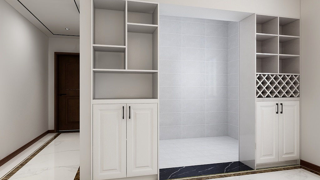 QIN龍飛-钓鱼台2号-尺寸修改1-改墙-装修设计方案