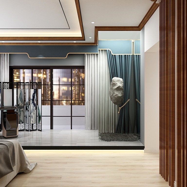 木语阁-南洋路主卧室---装修设计方案