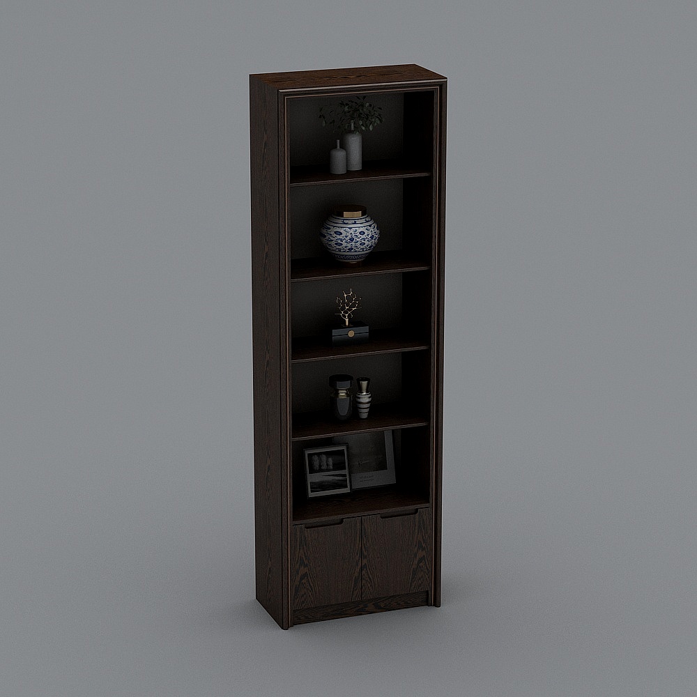 展示柜-13D模型